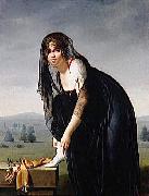 Marie-Denise Villers Une etude de femme d'apres nature dit aussi Portrait de Madame Soustras France oil painting artist